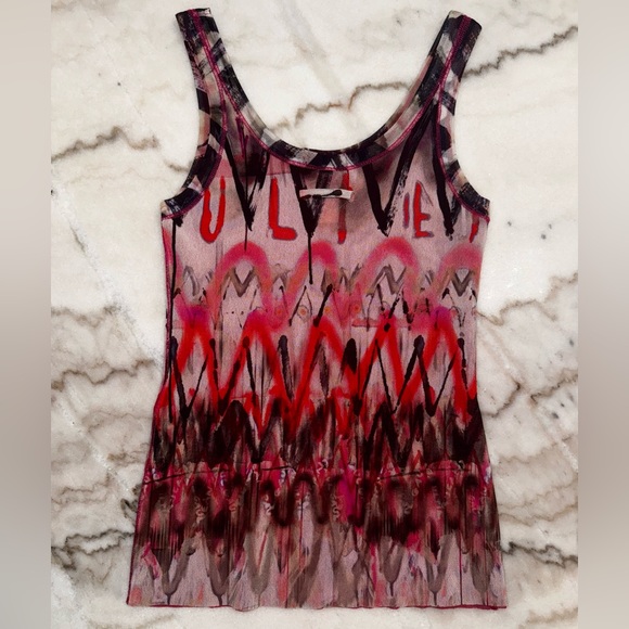 Vintage JPG Soleil Graffiti Tank - Picture 2 of 15